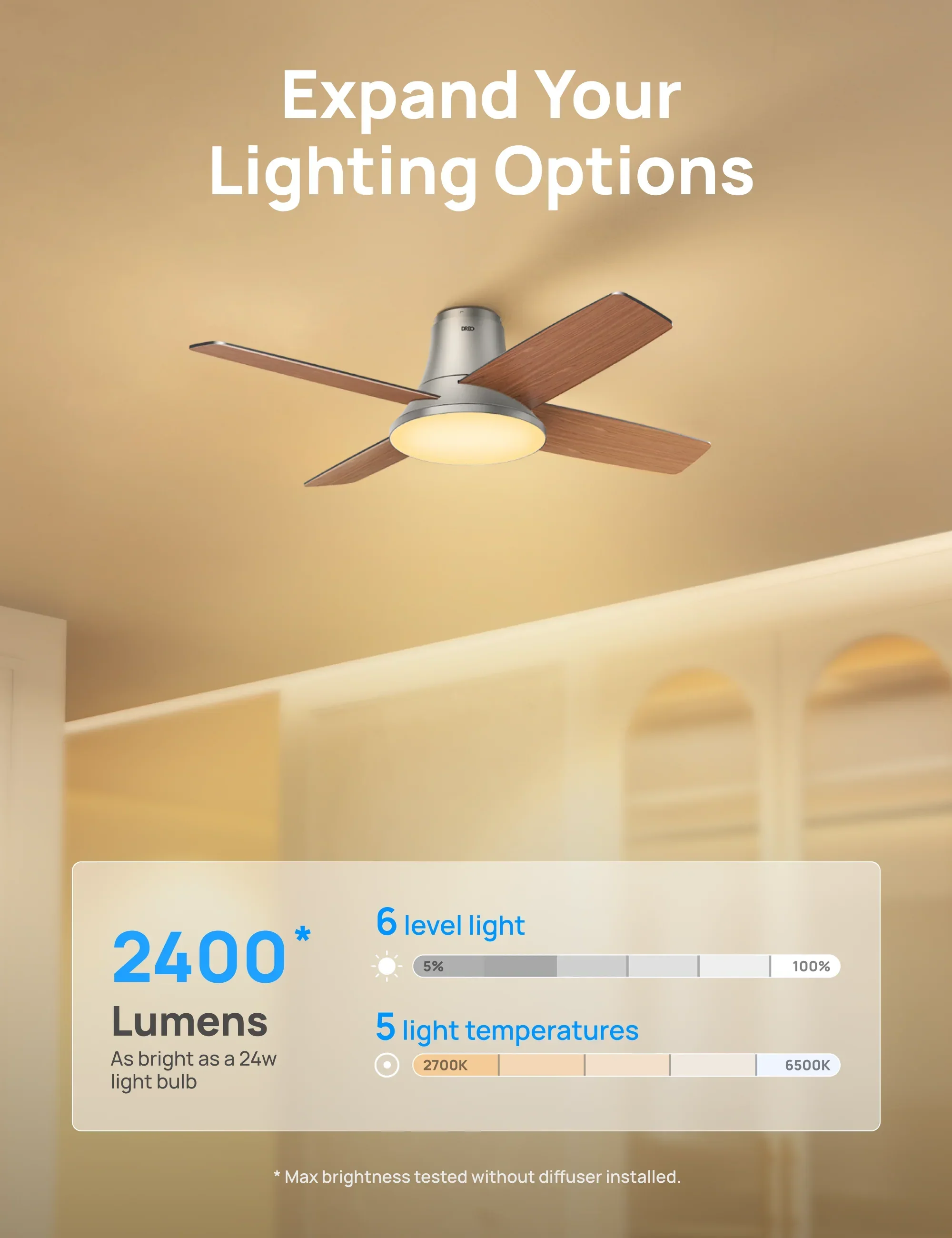Smart Ceiling Fan 513S - Image 5