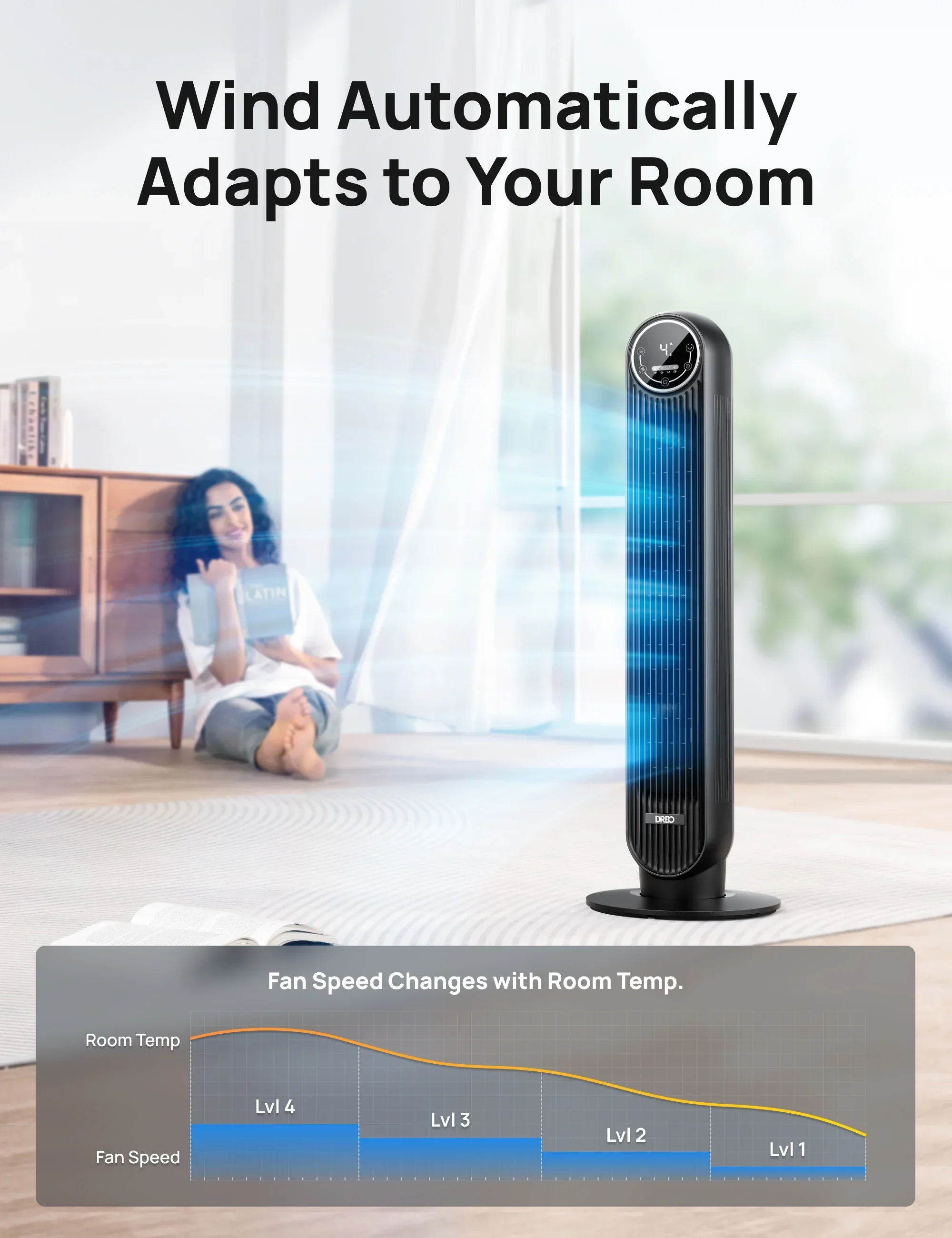 Smart Tower Fan Nomad One S - Image 5