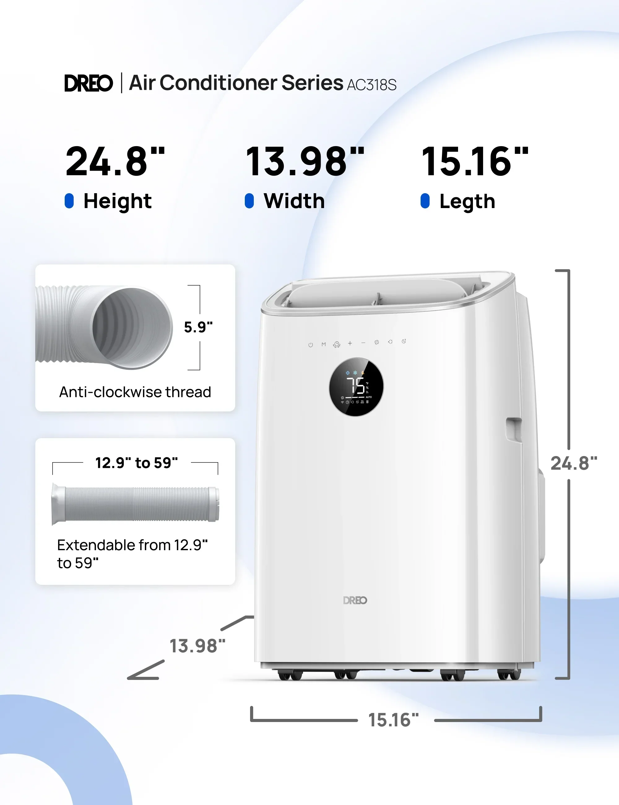 Smart Air Conditioner 318S - Image 12