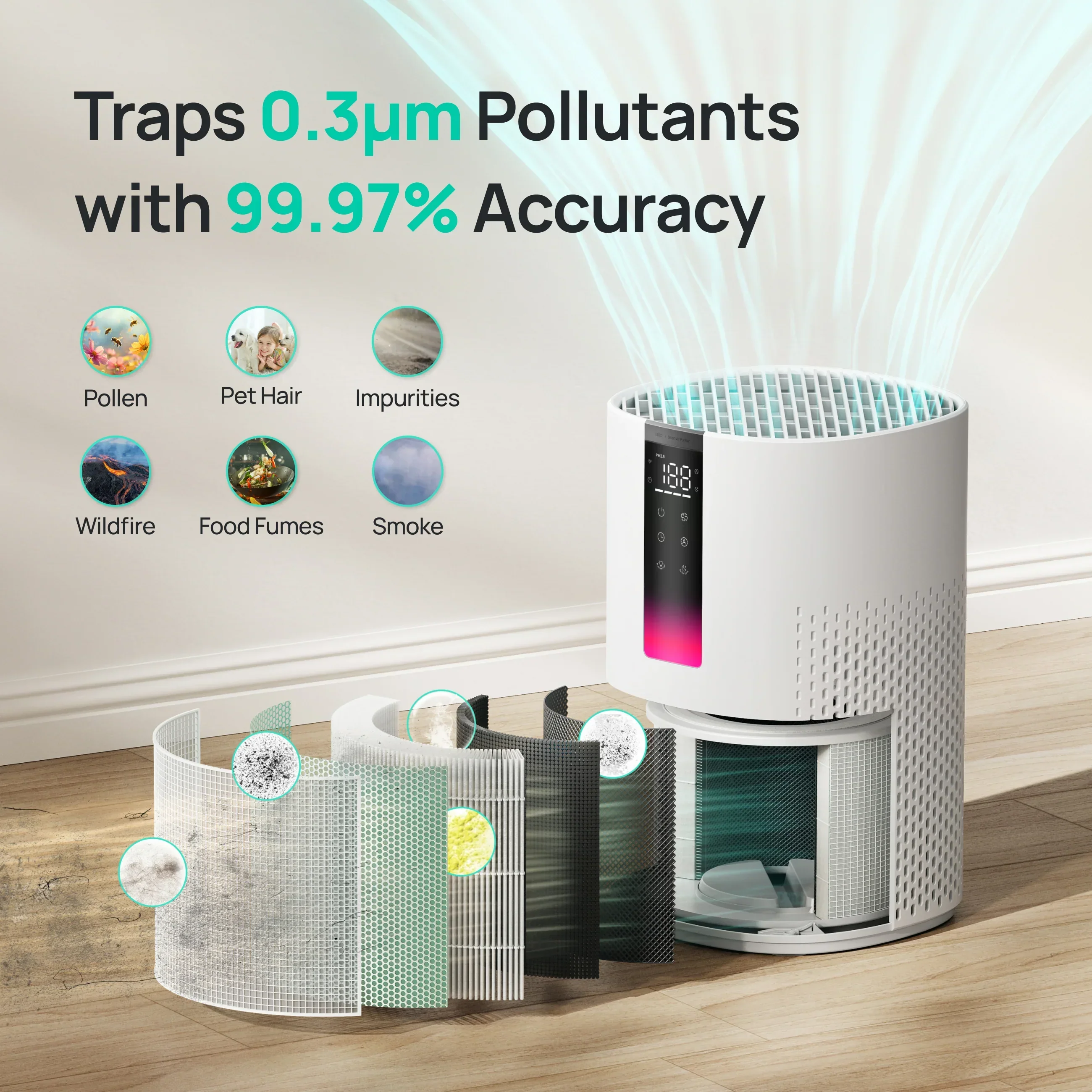 Smart Air Purifier Macro 505S - Image 3