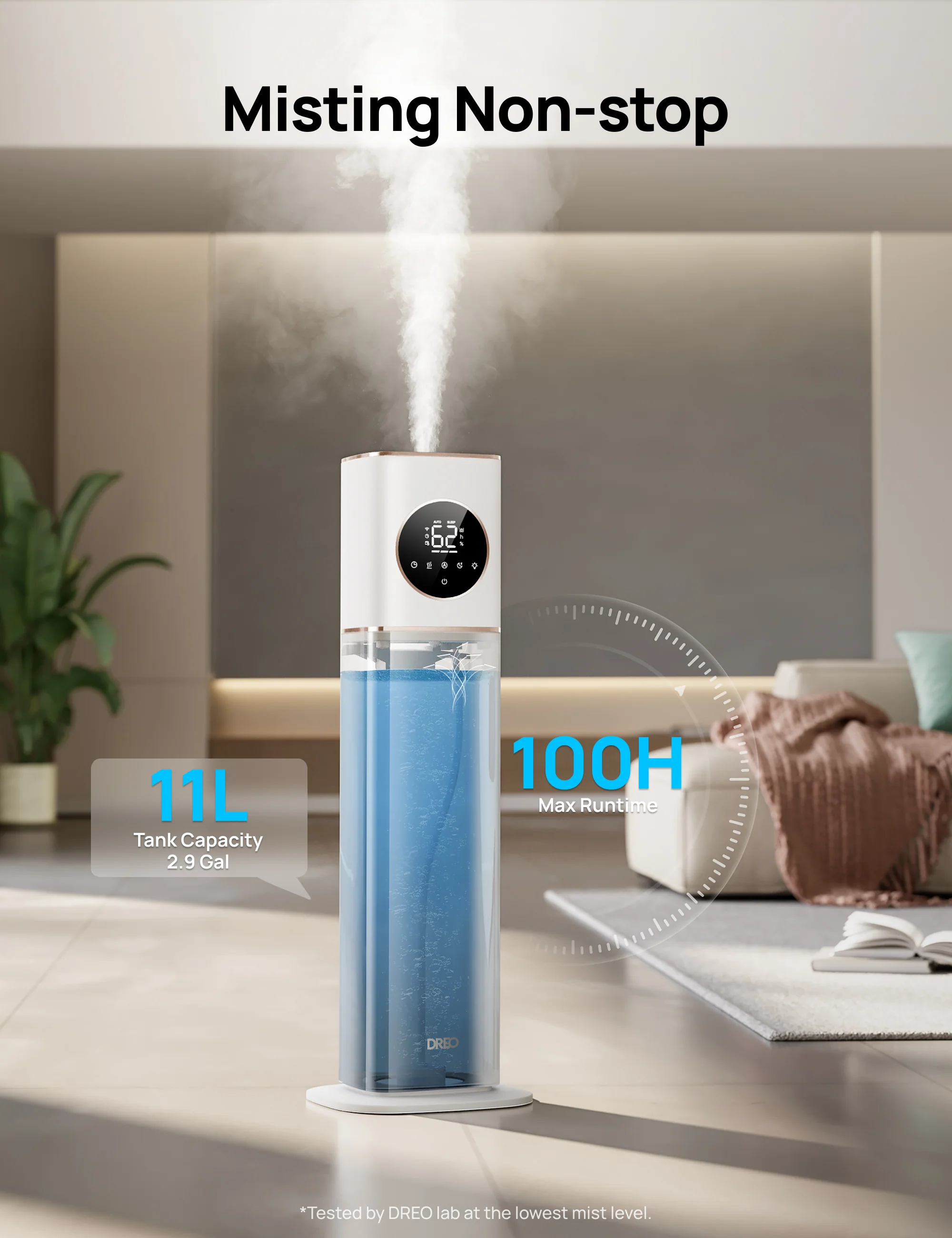 Smart Humidifier 735S with Inhibitor Cartridge - Image 3