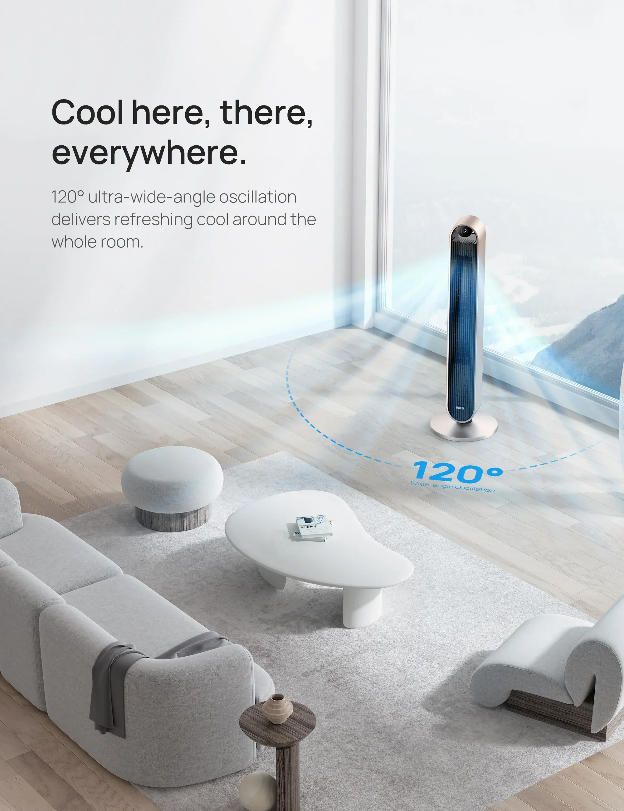 Smart Tower Fan Pilot Max S - Image 14