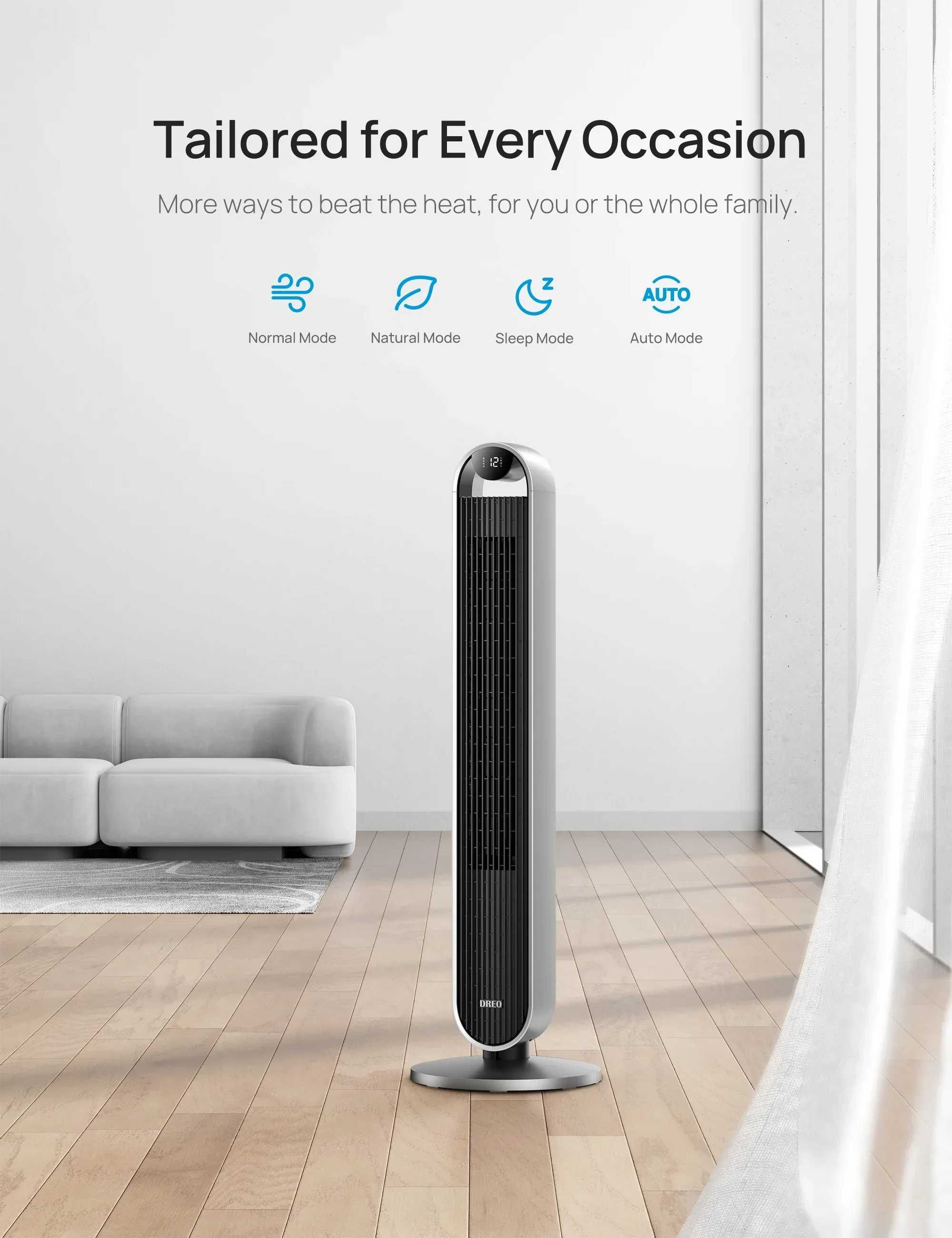 Smart Tower Fan Pilot Max S - Image 8