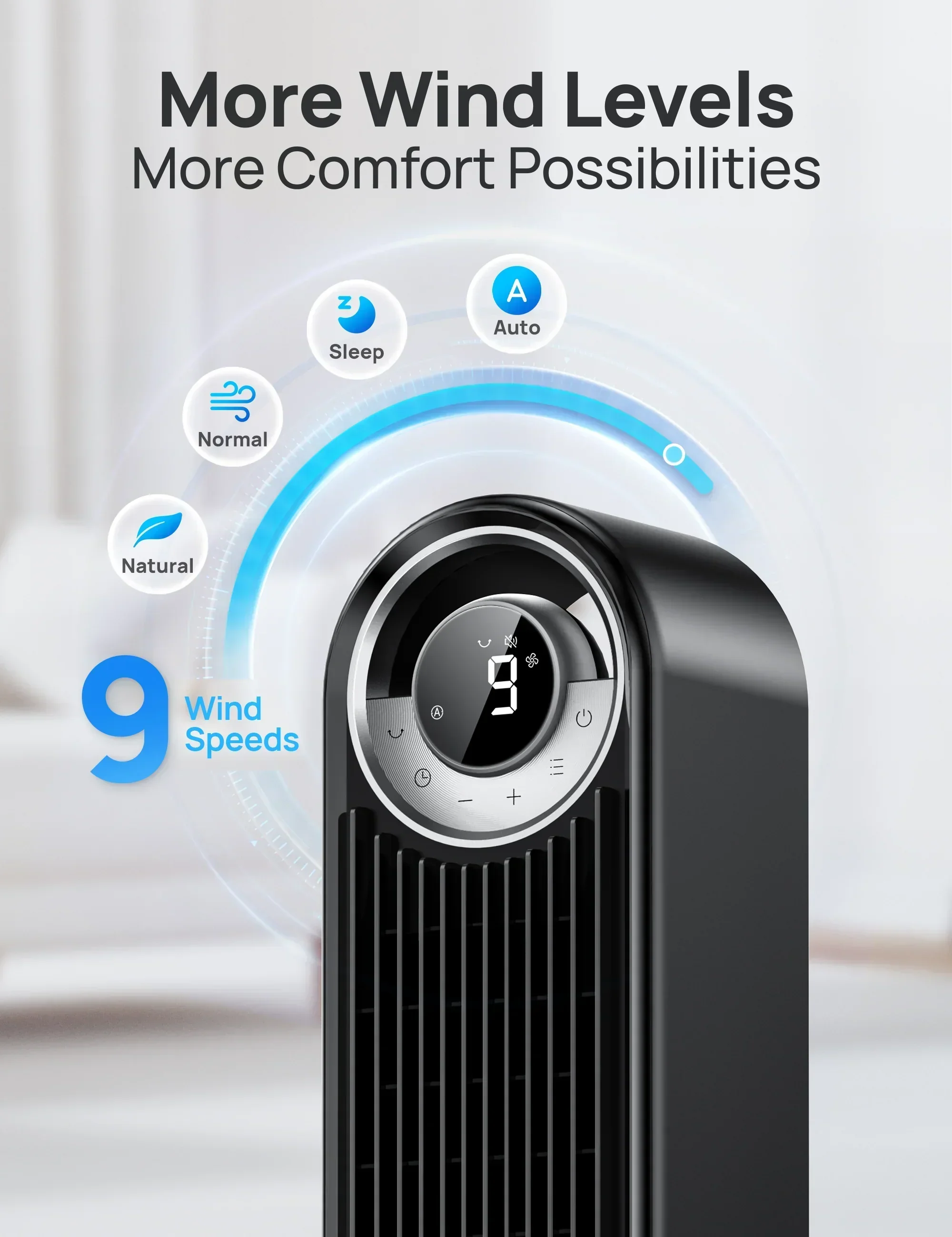 TurboPoly™ Table Fan 511S & Tower Fan 519 - Image 10