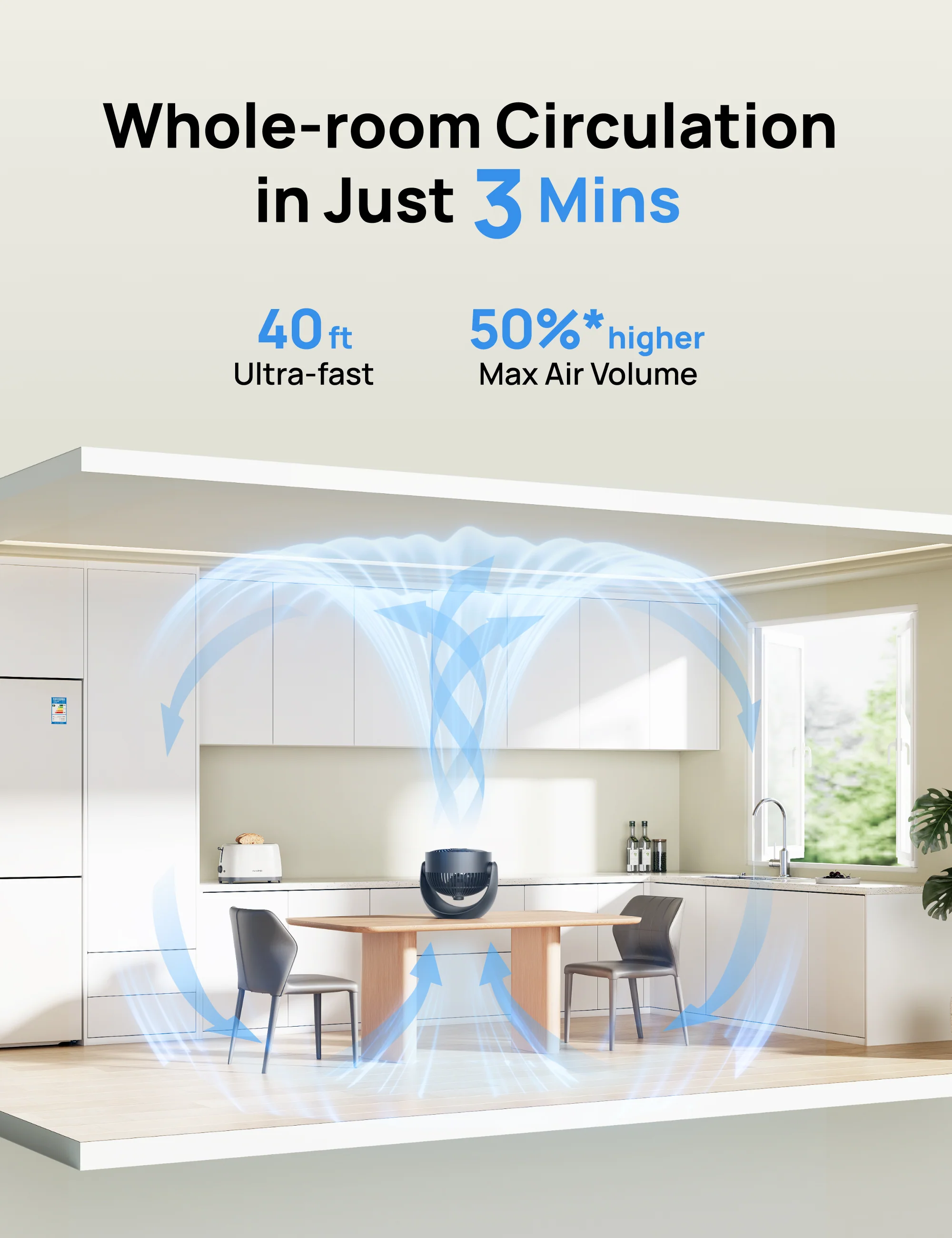 TurboPoly™ Table Fan 307 - Image 5