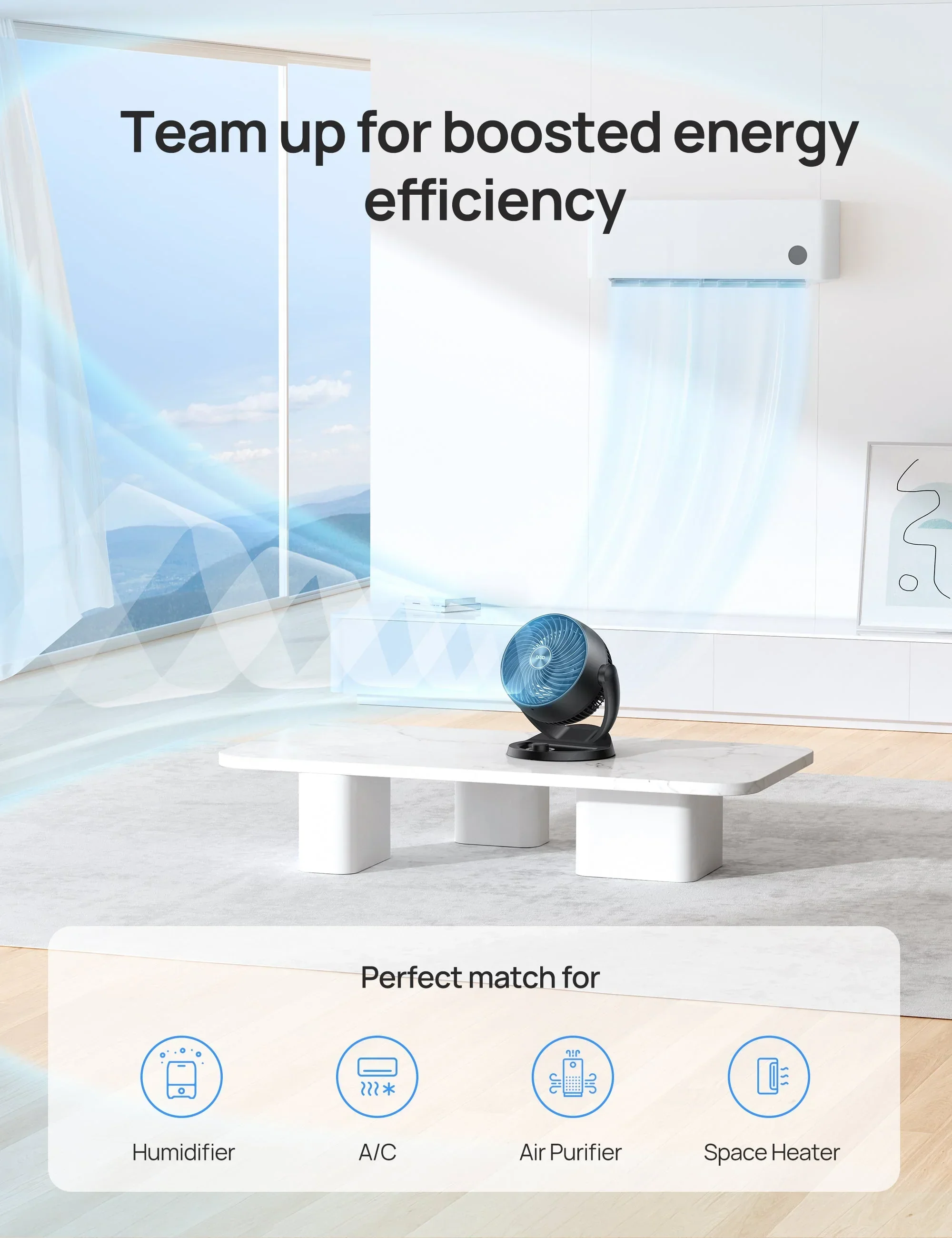 TurboPoly™ Table Fan 312 - Image 5