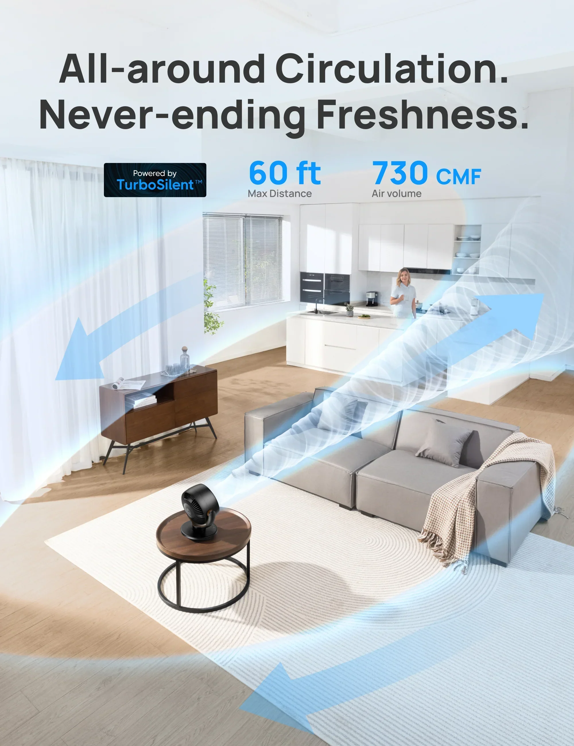 TurboPoly™ Table Fan 315 - Image 3